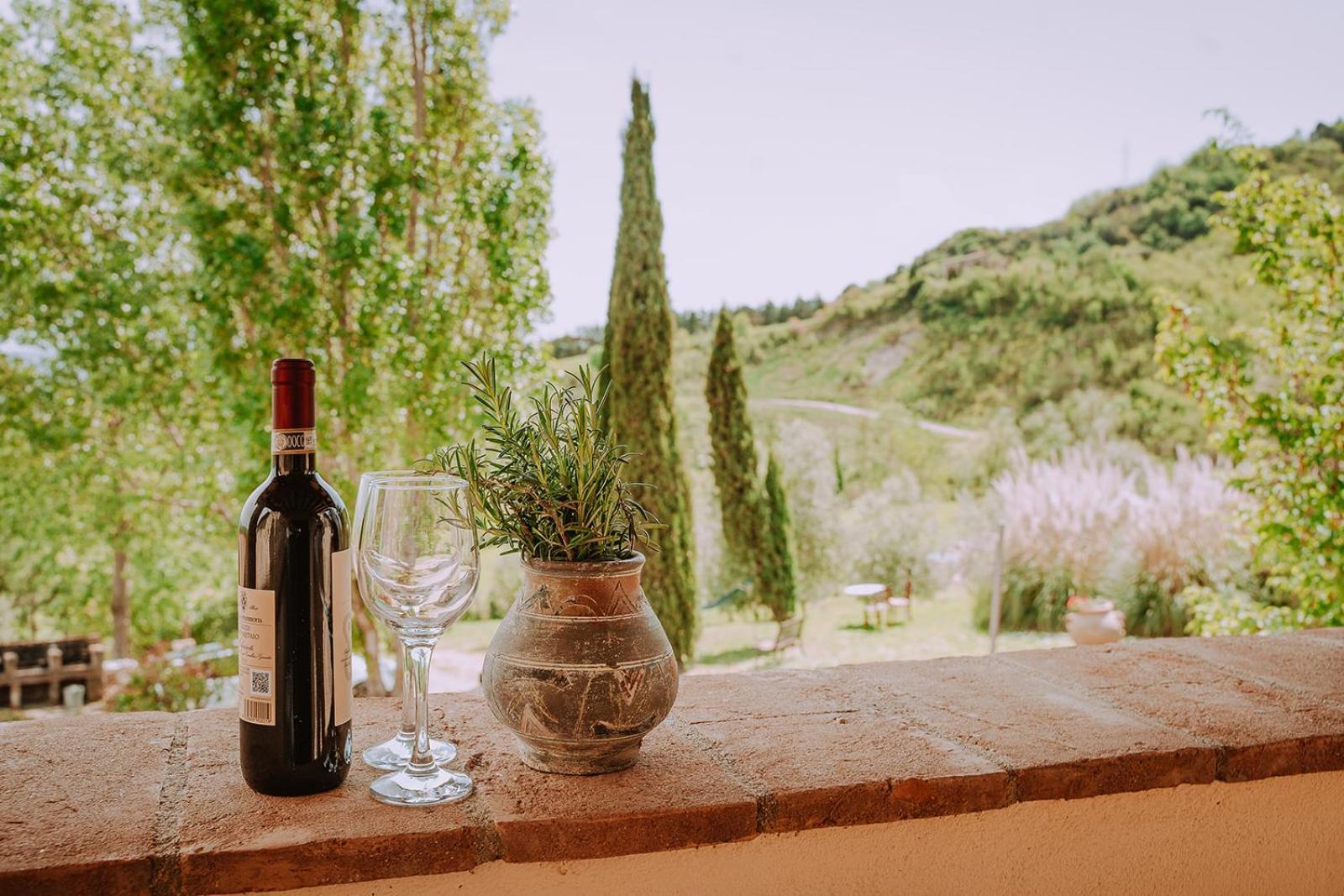 מונטה קטיני ואל די צ'צ'ינה Agriturismo Lucertola חדר תמונה